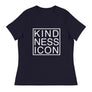 Kindness Icon // Women's Relaxed T-Shirt