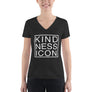 Women's Fashion Deep V-neck Tee