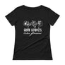 Grow Kindness Like Flowers // Ladies' Scoopneck T-Shirt