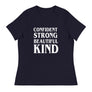 Confident Strong Beautiful Kind // Women's Relaxed T-Shirt