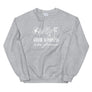 Grow Kindness Like Flowers // Womens' Loose Fit Sweatshirt