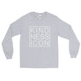 Kindness Icon // Adult Unisex Long Sleeve T-Shirt