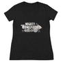 Mighty Womanhood // Women's V-neck Tee