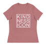 Kindness Icon // Women's Relaxed T-Shirt