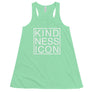 Kindness Icon // Women's Flowy Racerback Tank