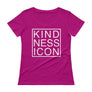 Kindness Icon // Womens' Scoopneck T-Shirt
