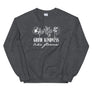 Grow Kindness Like Flowers // Womens' Loose Fit Sweatshirt