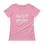 Grow Kindness Like Flowers // Ladies' Scoopneck T-Shirt