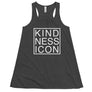 Kindness Icon // Women's Flowy Racerback Tank