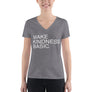 Make Kindness Basic // Women's Fashion Deep V-neck Tee