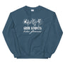 Grow Kindness Like Flowers // Womens' Loose Fit Sweatshirt