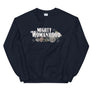 Mighty Womanhood // Womens Boyfriend Fit Sweatshirt