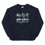 Grow Kindness Like Flowers // Womens' Loose Fit Sweatshirt