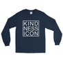 Kindness Icon // Adult Unisex Long Sleeve T-Shirt